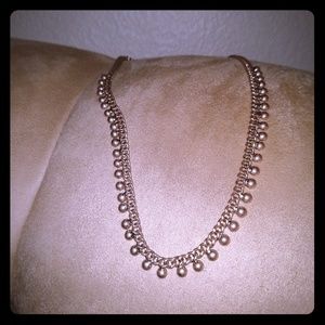 Matte Gold Choker. NWOT.